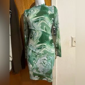 Very Soft material midi dress
